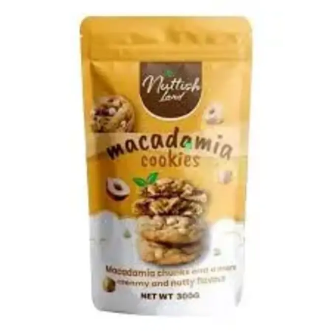 Nuttish Land Macadamia Cookies 65G